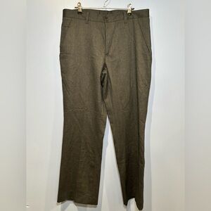Simbols Dress Pants Made In Italy Waist 17” Hips 20” Inseam 40”  For Mens Gray